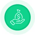 pictogramme service financier